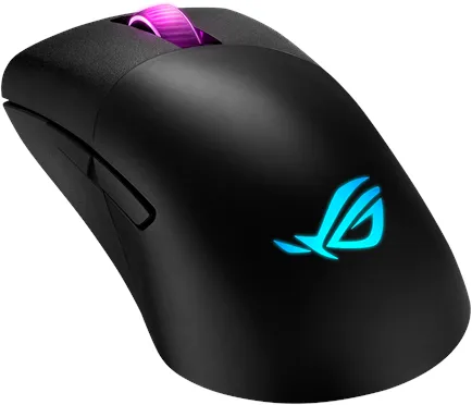 ASUS ROG KERIS Wireless - Gaming-Maus - Optisch - 5 Tasten - Schwarz mit RGB-Beleuchtung